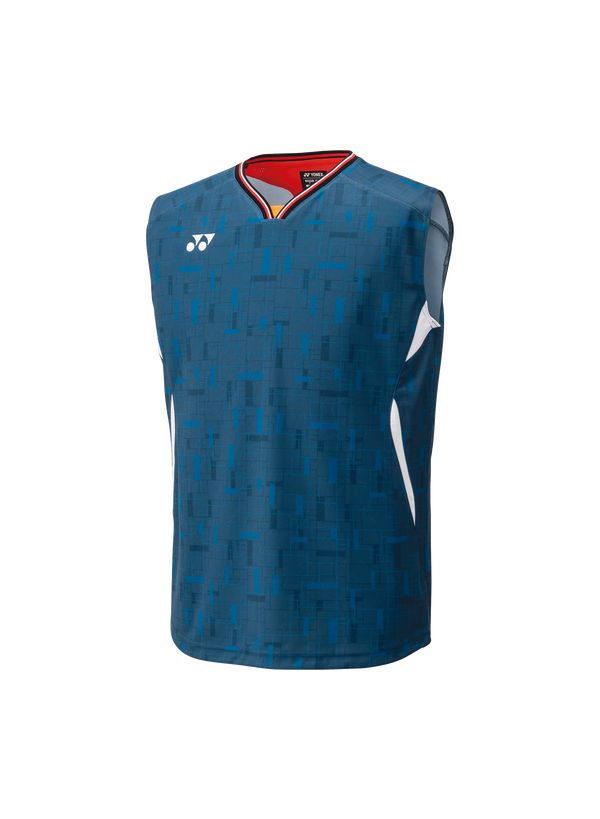 Yonex 2025 10701YX JAPAN NATIONAL TEAM SLEEVELESS TOP- Denim Navy