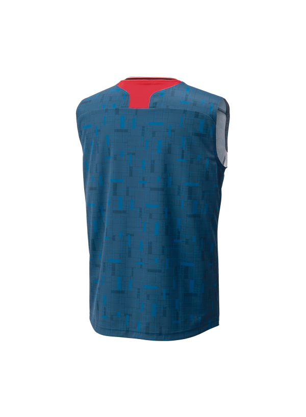 Yonex 2025 10701YX JAPAN NATIONAL TEAM SLEEVELESS TOP-BRIGHT Denim Navy