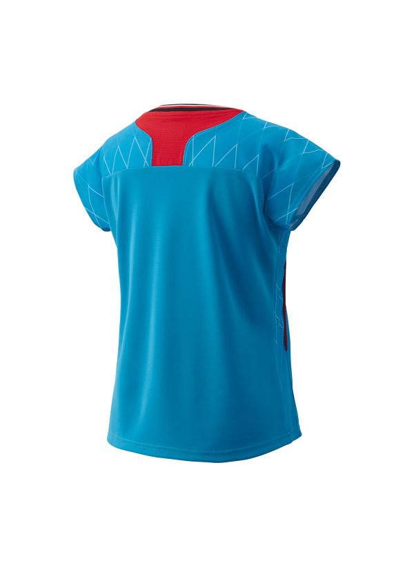 Yonex 2025 20915YX JAPAN NATIONAL TEAM CREW NECK SHIRT-Cerulean Blue