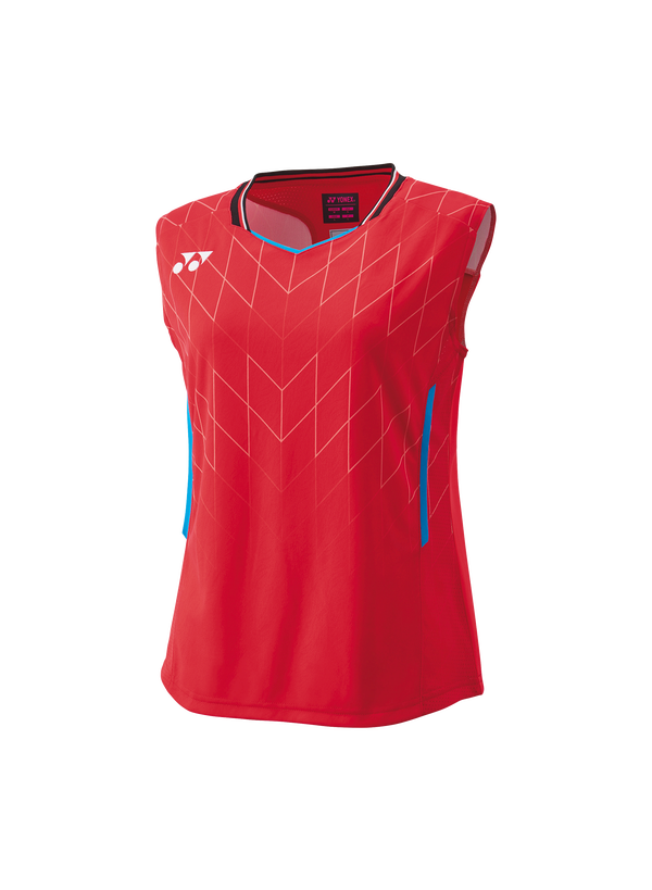 Yonex 2025 20916YX JAPAN NATIONAL TEAM SLEEVELESS TOP-Japan Red