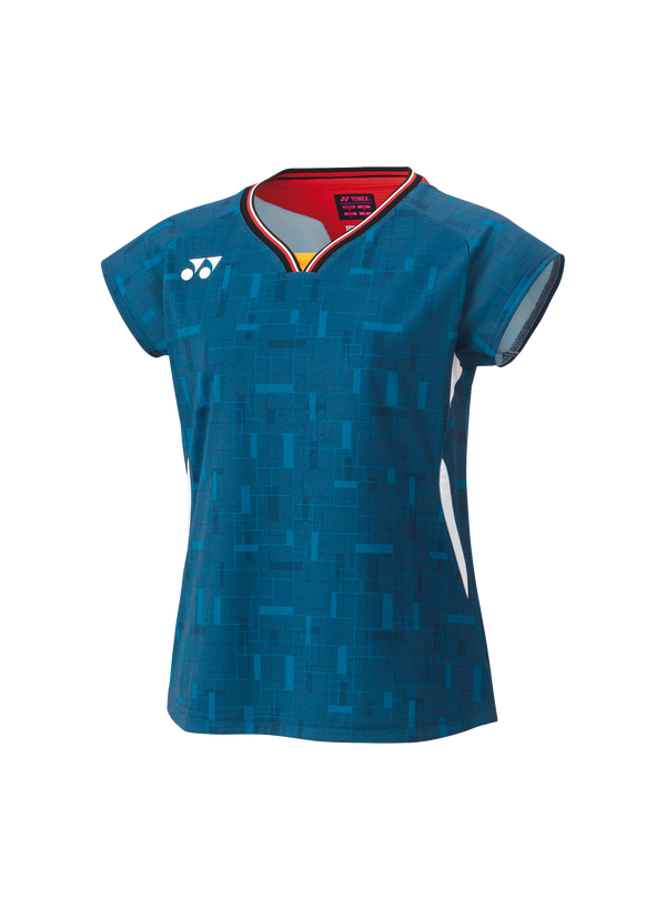 Yonex 2025 20917YX JAPAN NATIONAL TEAM CREW NECK SHIRT-Denim Navy