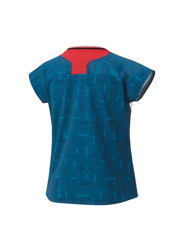 Yonex 2025 20917YX JAPAN NATIONAL TEAM CREW NECK SHIRT-Denim Navy