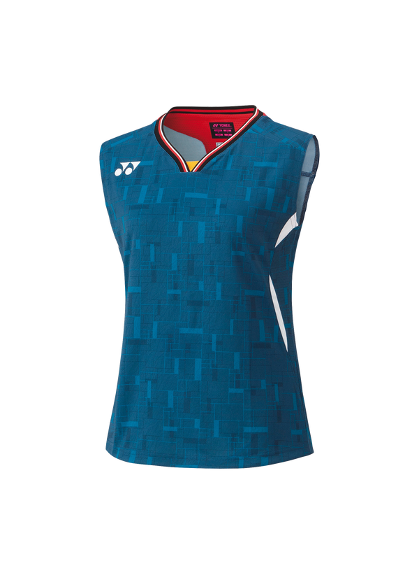 Yonex 2025 20918YX JAPAN NATIONAL TEAM SLEEVELESS TOP-Denim Navy