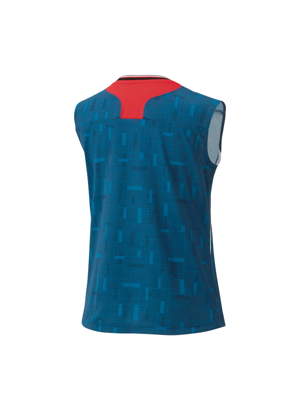 Yonex 2025 20918YX JAPAN NATIONAL TEAM SLEEVELESS TOP-Denim Navy