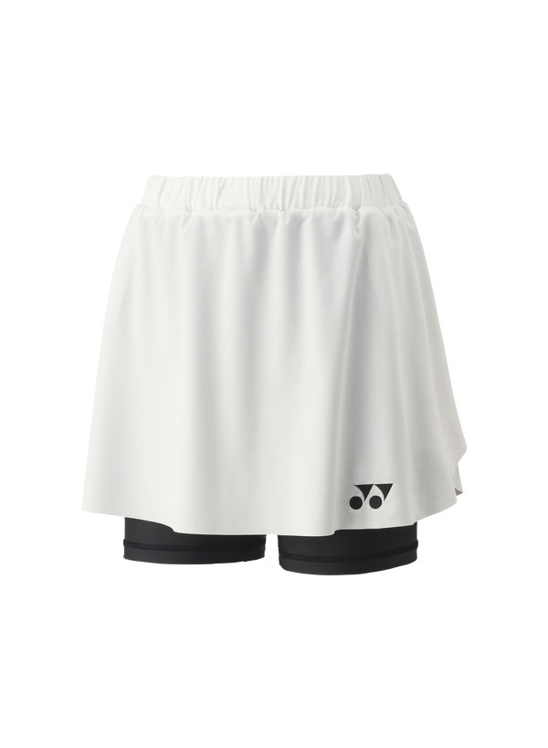 Yonex 2025 26181YX JAPAN NATIONAL TEAM  SKORT-White made in Japan