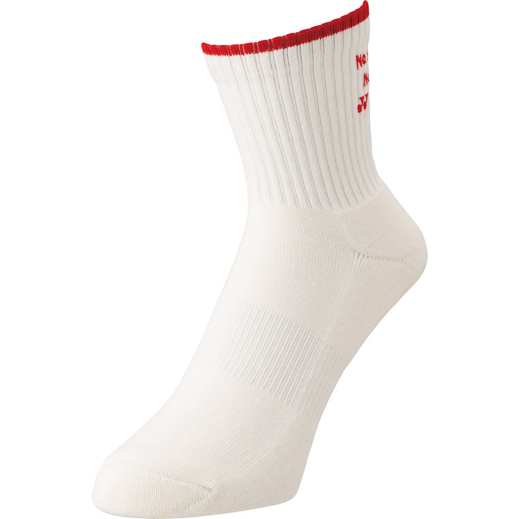 Yonex 19233Y Mens Half Socks-white(25cm-28cm）
