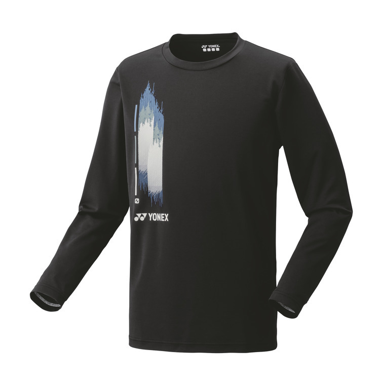 Yonex Unisex long sleeve T-shirt (fit style). 16805 Long-sleeved tops (normal) Black color