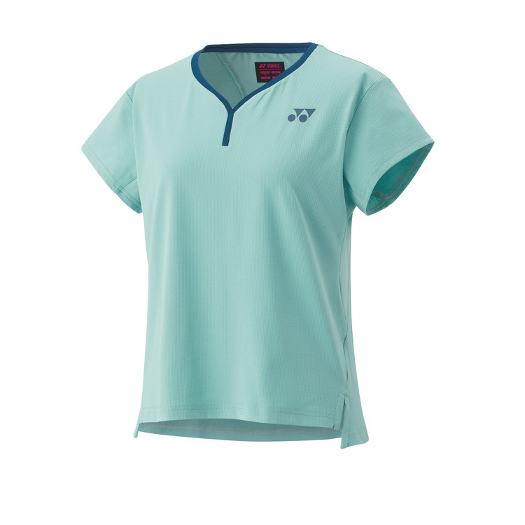 Yonex Women's game shirt. 20837 Clear mint color
