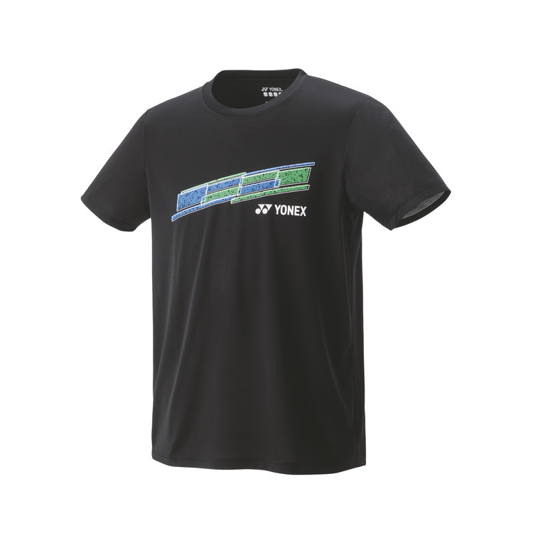 Yonex Unisex dry T-shirt (fit style). 16810 black color