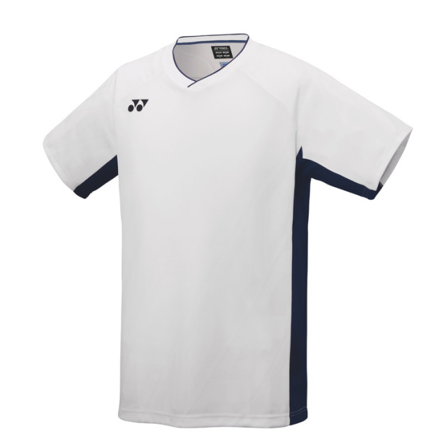 Yonex Men's game shirt. 10632 white color made in Japan
