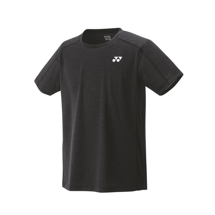 Yonex Unisex game shirt (fit style). 10670 black color made in Japan