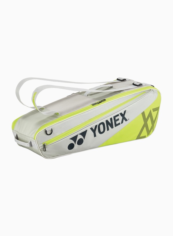 Yonex Club Series Badminton/ Tennis Racquet Bag VA Collection (6pcs) BA52526VEX Grayish Beige DELIVERY FREE