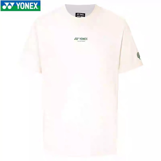 YONEX 16872EX Unisex T-Shirt NATURE series Ice Beige color