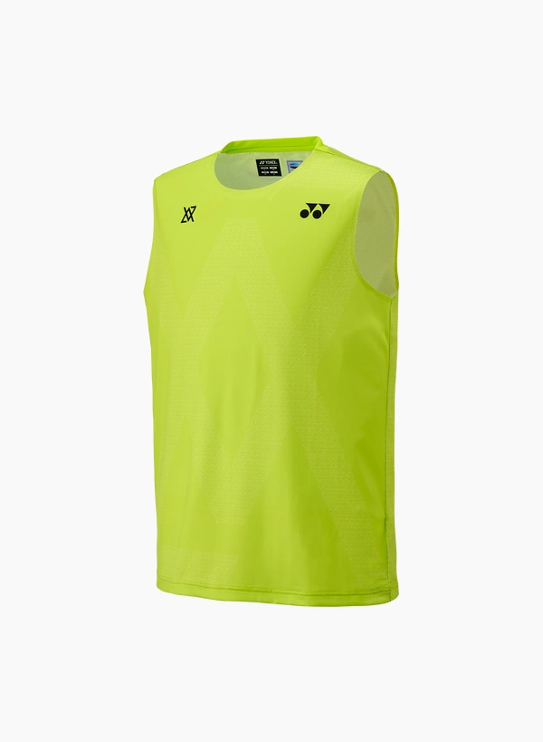 YONEX 10687YX Mens Sleeveless Top  VA-Fresh Lime COLOR  made in JAPAN delivery free