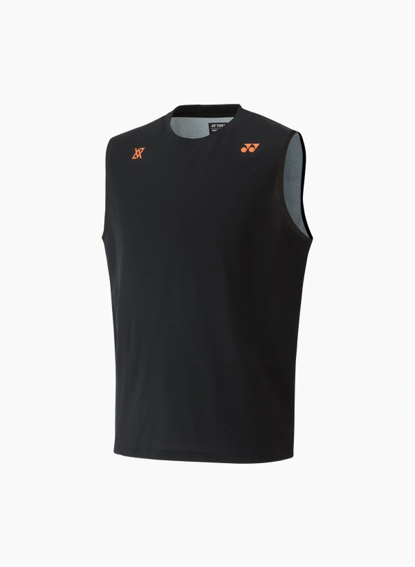 YONEX 16823EX Mens Sleeveless Top  VA-BLACK color