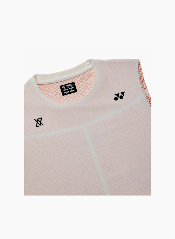 YONEX 16823EX Mens Sleeveless Top  VA-White color