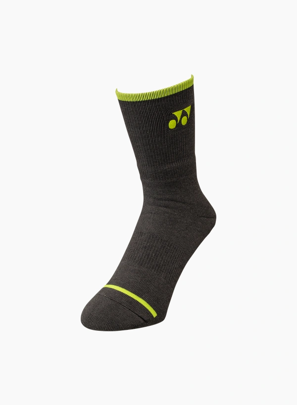Yonex 19248YX Mens Sport Crew Socks  VA-Steel Gray color  Made in Japan