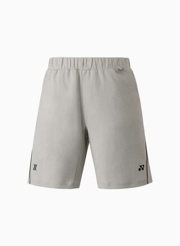 YONEX 30103EX Unisex Sweat Shorts VA-Grayish Beige