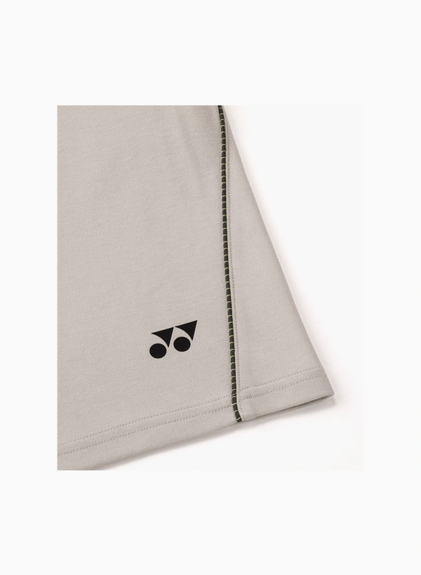 YONEX 30103EX Unisex Sweat Shorts VA-Grayish Beige