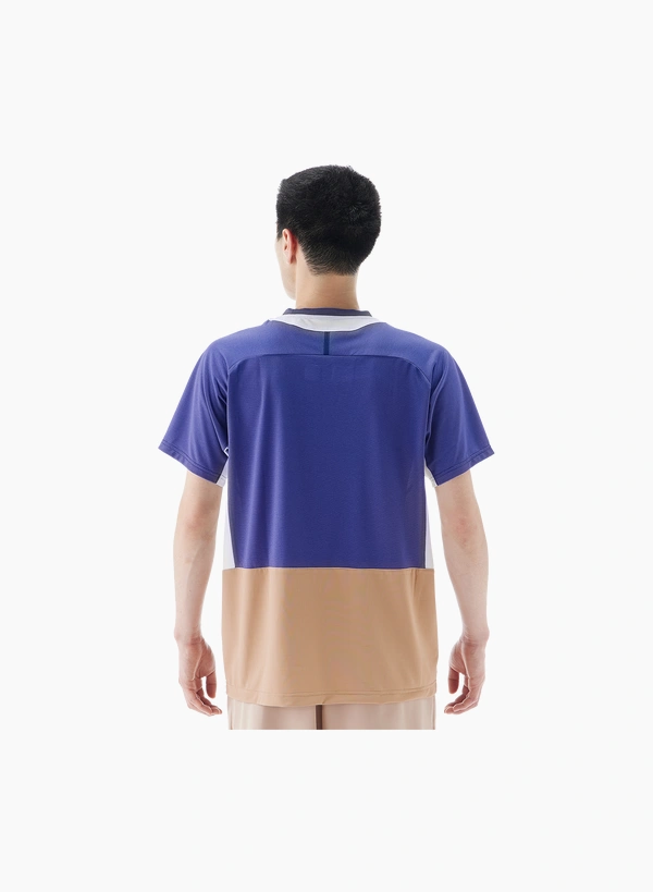 YONEX 10637YX Mens Crew Neck Shirt  Blueberry color made in Japan delivery free