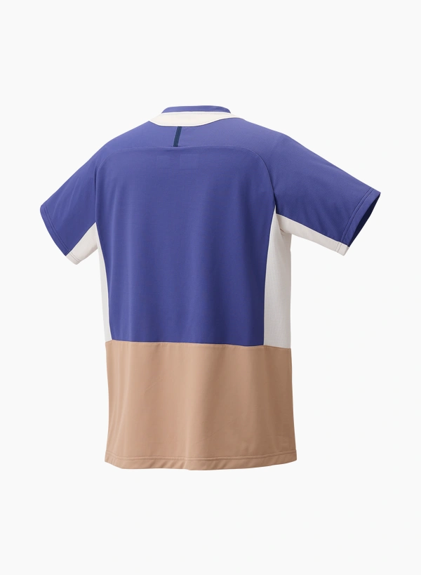 YONEX 10637YX Mens Crew Neck Shirt  Blueberry color made in Japan delivery free