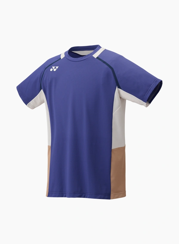 YONEX 10637YX Mens Crew Neck Shirt  Blueberry color made in Japan delivery free