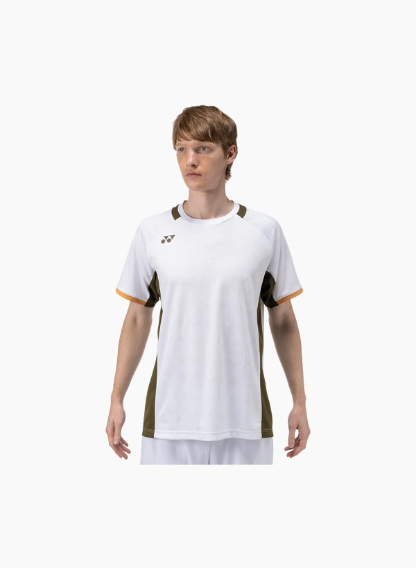 YONEX 10638YX Mens Crew Neck Shirt  White color made in Japan delivery free