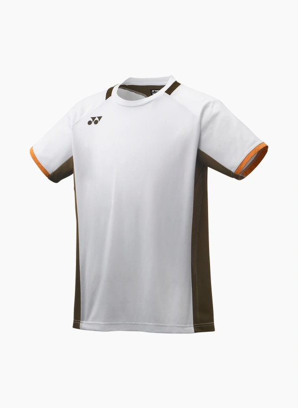YONEX 10638YX Mens Crew Neck Shirt  White color made in Japan delivery free