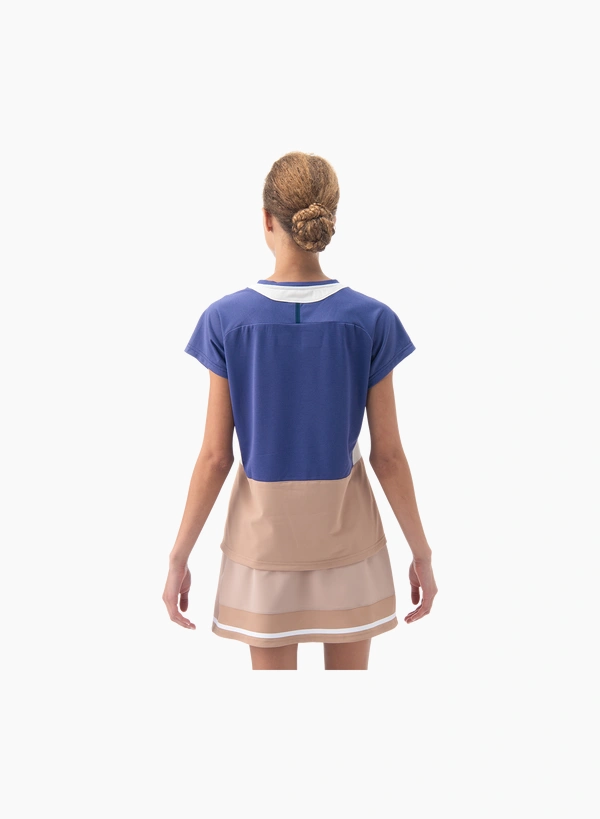 YONEX 10638YX Womens Crew Neck Shirt  Blueberry,color made in Japan delivery free