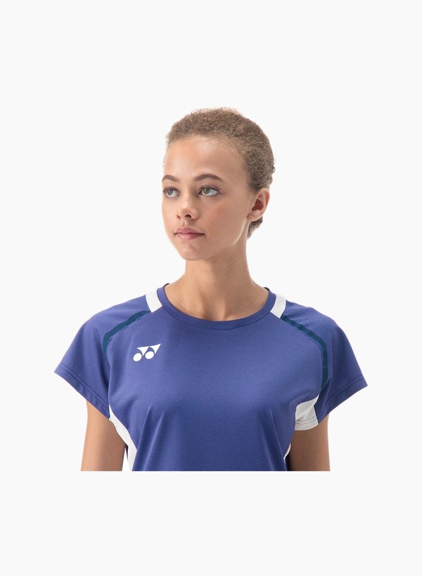 YONEX 10638YX Womens Crew Neck Shirt  Blueberry,color made in Japan delivery free