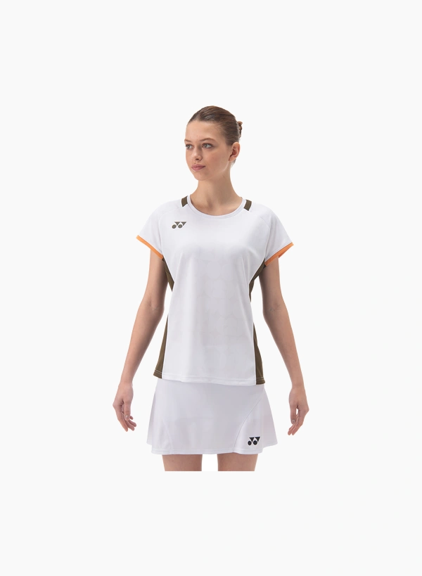 YONEX 20852YX Womens Crew Neck Shirt  White color made in Japan delivery free