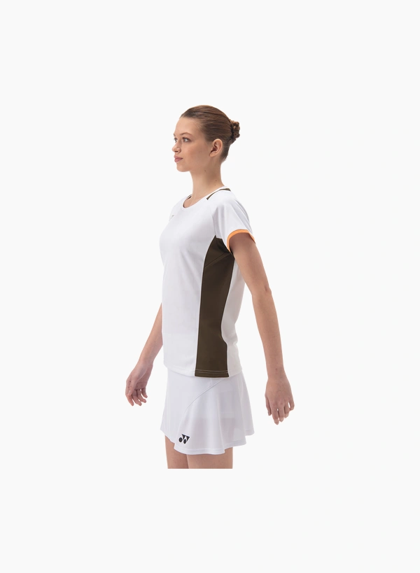 YONEX 20852YX Womens Crew Neck Shirt  White color made in Japan delivery free