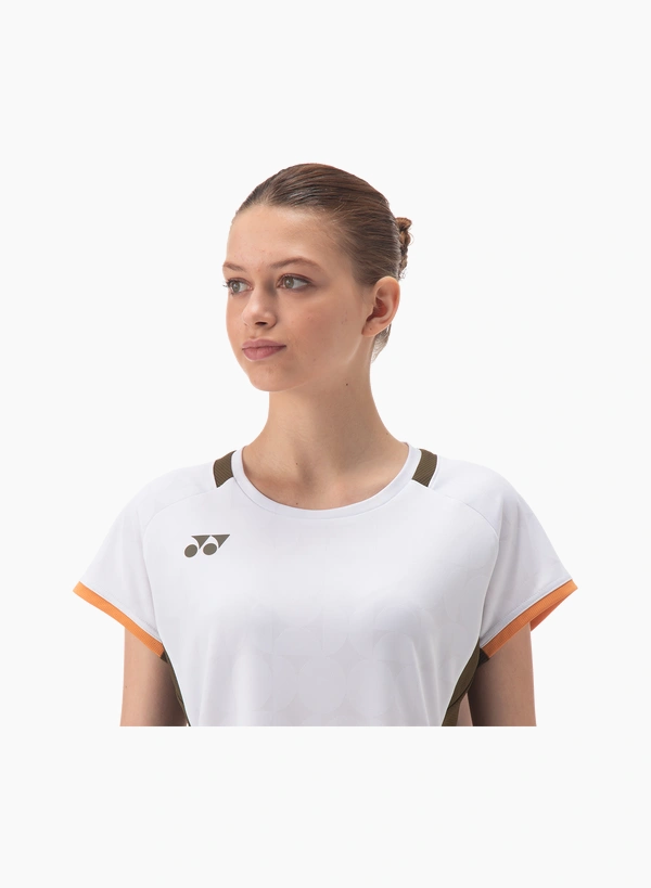 YONEX 20852YX Womens Crew Neck Shirt  White color made in Japan delivery free