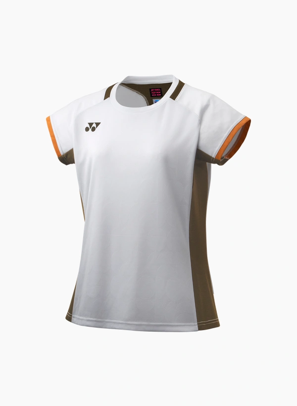 YONEX 20852YX Womens Crew Neck Shirt  White color made in Japan delivery free