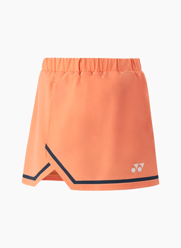 YONEX 26155YX Womens Skirt(with Inner Shorts)-High Orange color made in Japan delivery free