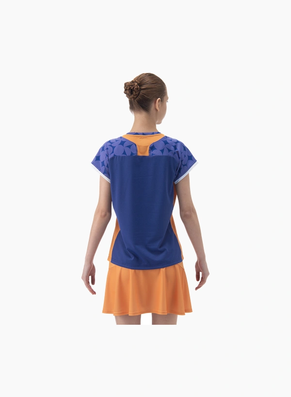 YONEX 20852YX Womens Crew Neck Shirt  Blueberry color made in Japan delivery free