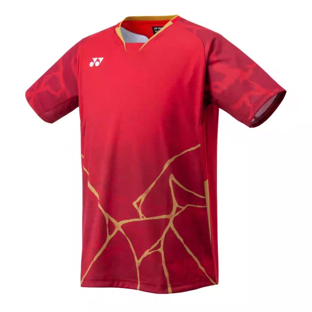 Yonex 10730YX Mens Crew NeckCREW NECK SHIRT-wine made in Japan delivery free