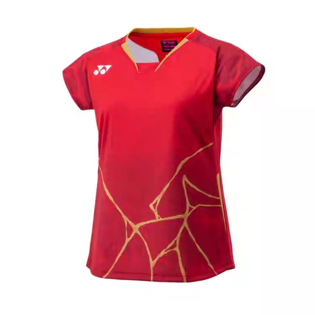 Yonex 20962YX Womens Crew Neck  Shirt-wine color, made in Japan ,delivery free