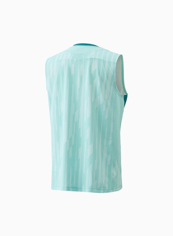 Yonex 10645YX Mens Sleeveless Top-Light Turquoise color (Made In Japan) China nationTeam ,delivery free