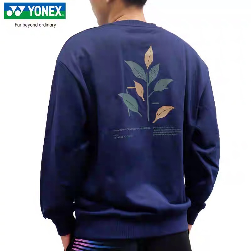 Yonex 32040EX Unisex Sweat Shirt  NATURE Indigo Marine color delivery free