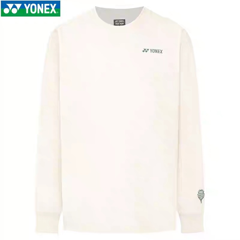 Yonex 32040EX Unisex Sweat Shirt  NATURE Ice Beige color delivery free