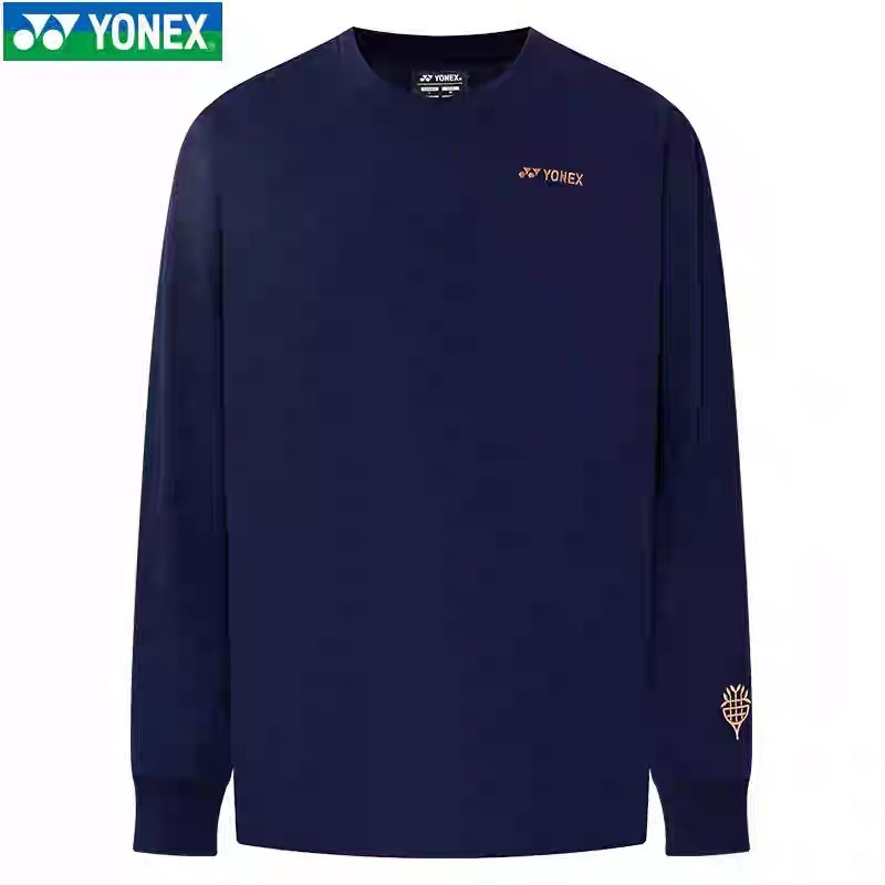 Yonex 16874EX Unisex Longsleeves T-Shirt  NATURE--Indigo Marine color