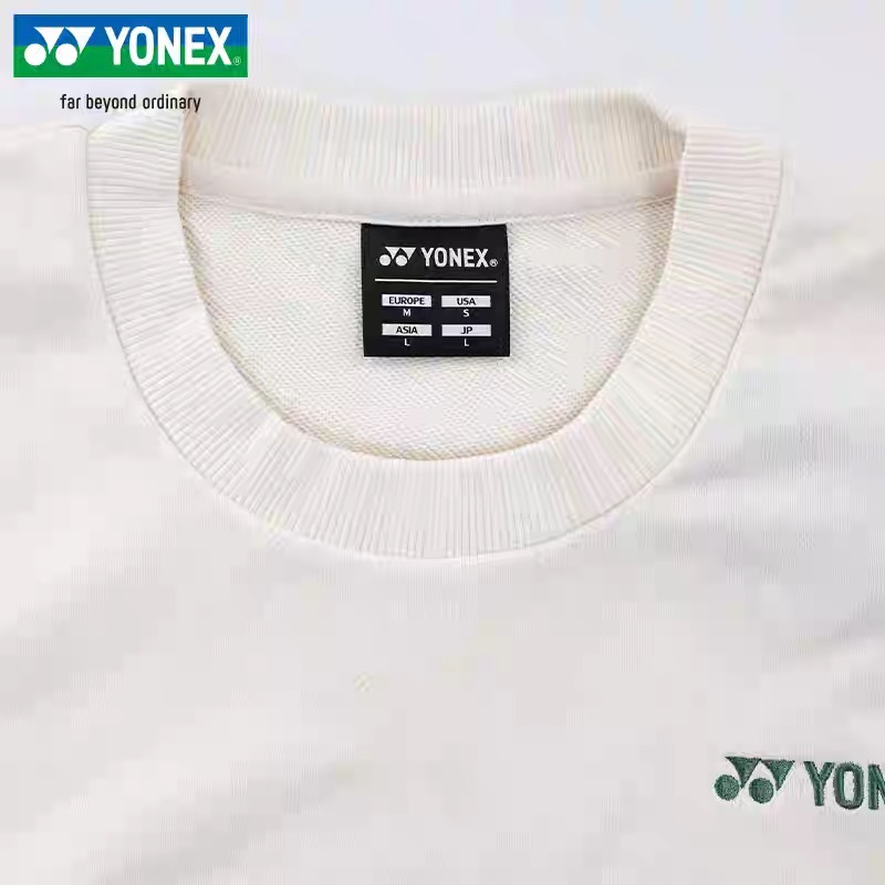 Yonex 32040EX Unisex Sweat Shirt  NATURE Ice Beige color delivery free