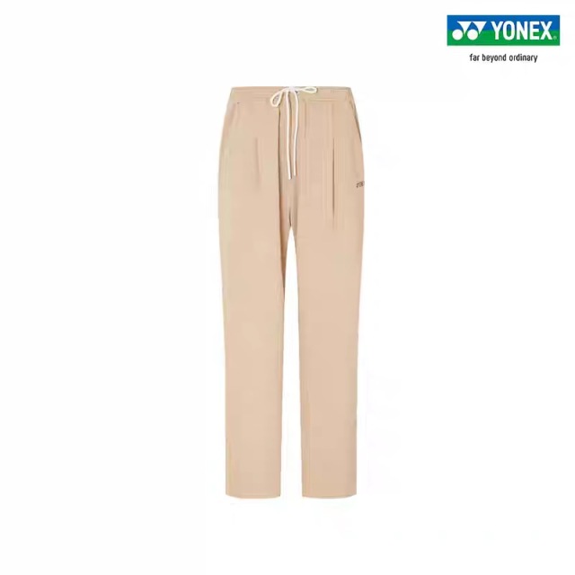 Yonex 60200EX Unisex Sweat Pants  NATURE-sand color delivery free