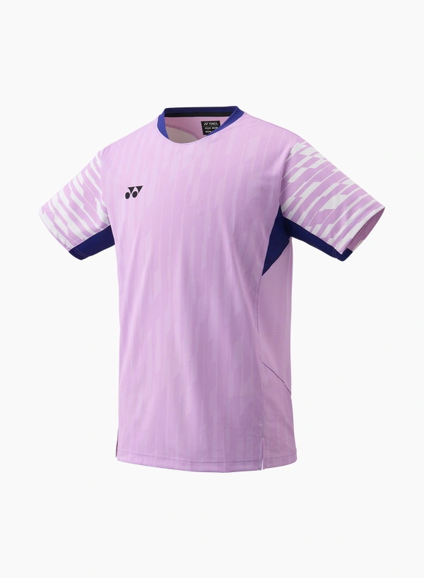 Yonex 10644YX Mens Crew Neck Shirt-Fuchsia color (Made In Japan) China nationTeam ,delivery free