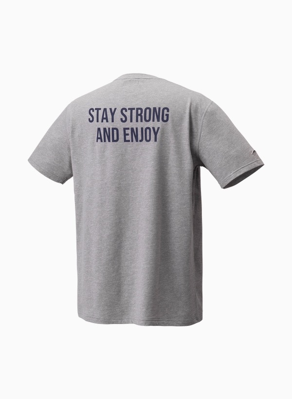 YONEX LCW limited 16751EX Unisex T-Shirt-Gray  Sargasso