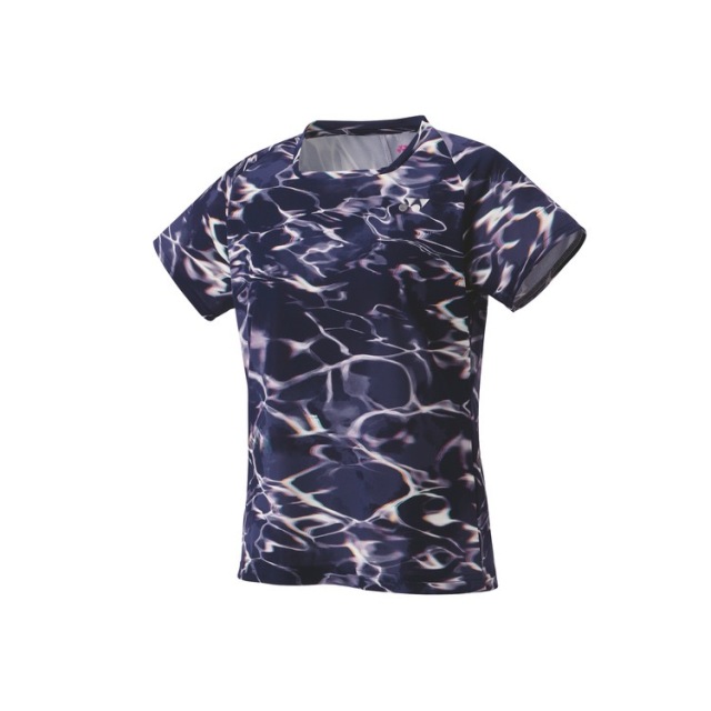 Yonex Women's game shirt. 20909 Navy/Blue made in Japan