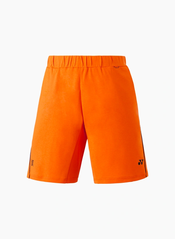 YONEX 30103EX Unisex Sweat Shorts VA-Flash Orange