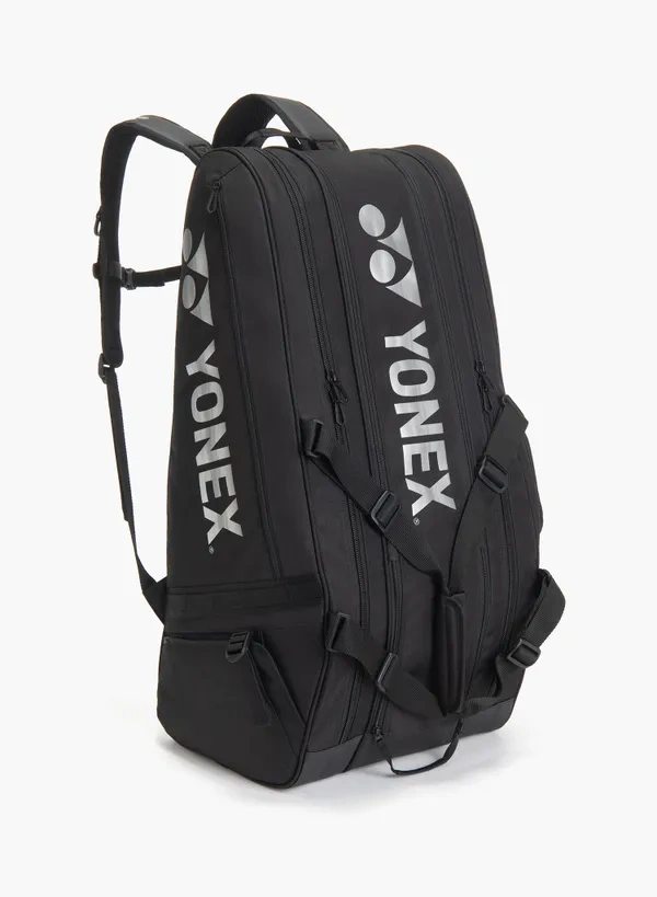 YONEX Gearlogic Racquet Badminton/ Tennis Sports Bag (9pcs) BA72629EX Black color
