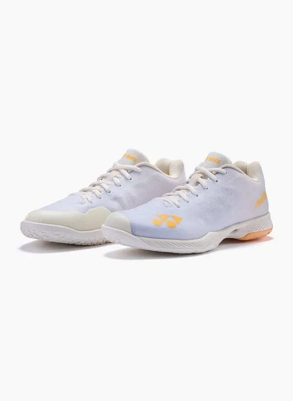 (2026 Color) Yonex Aerus Z Ladies White/Orange Badminton Shoes SHBAZ2L
